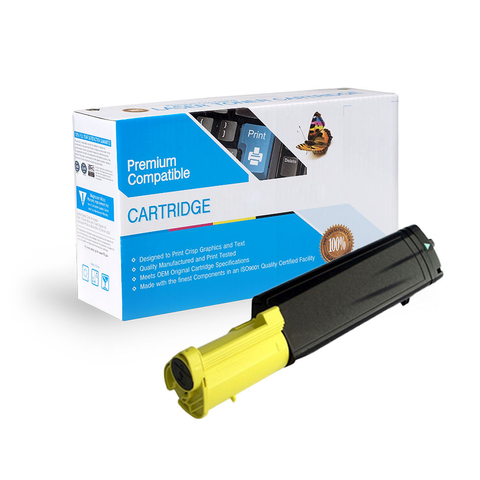Compatible Replacement for Dell 341-3569 Yellow Toner Cartridge.