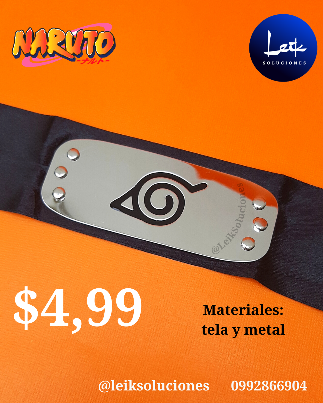 Bandana Naruto(Konoha )