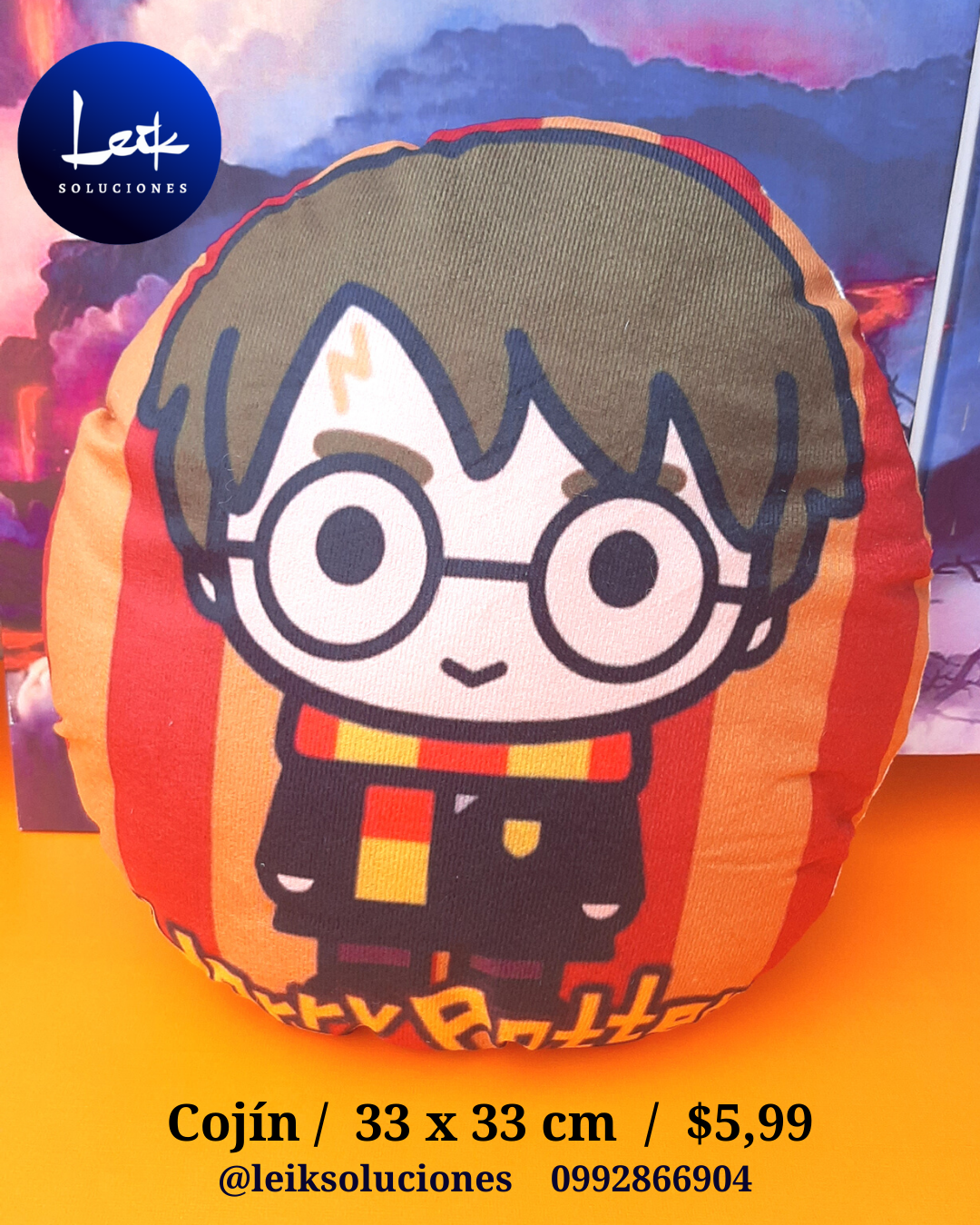 Cojín de Harry Potter