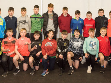 U13/14 presentation of medals for 2018