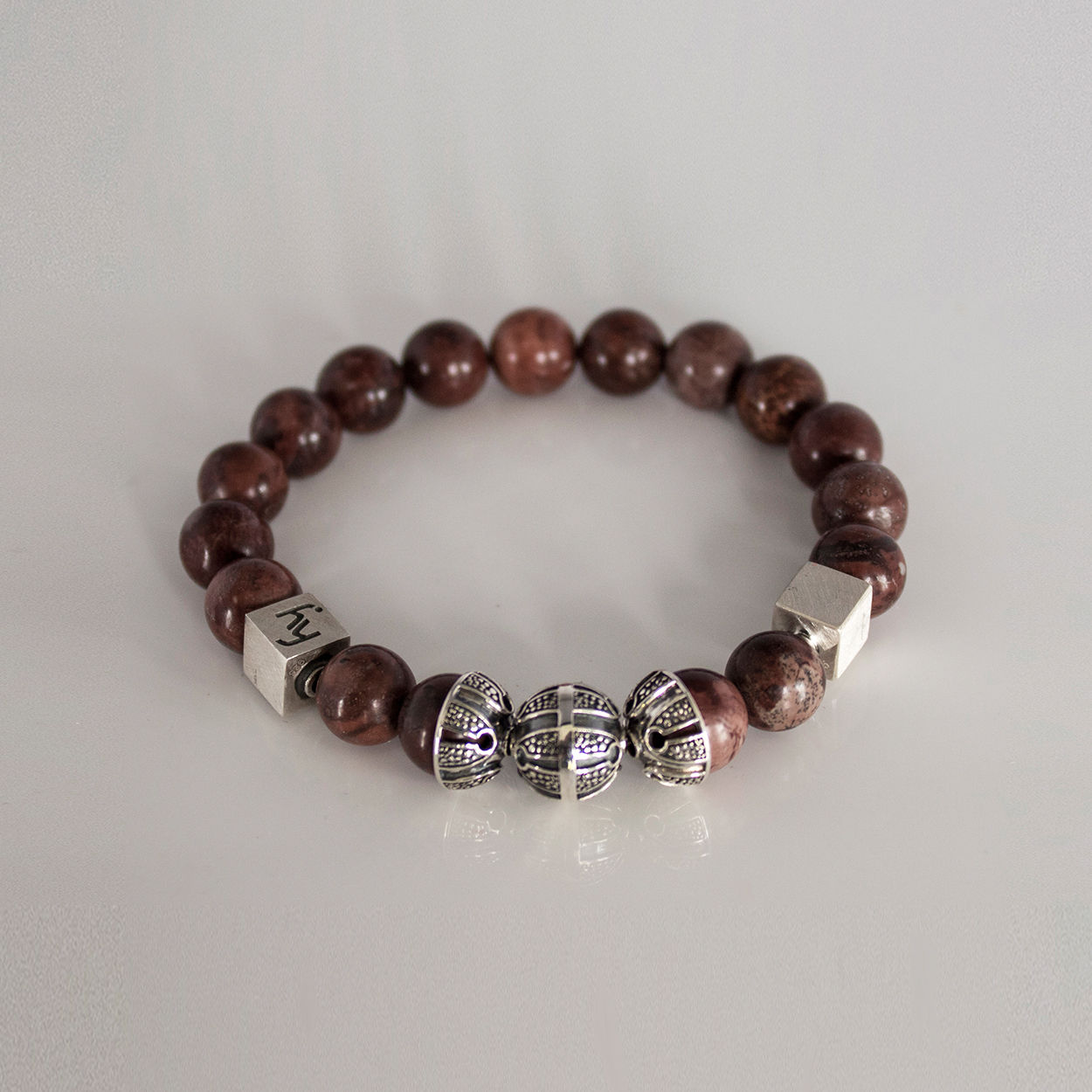 Apache Coffee Bean Jasper Bracelet 10