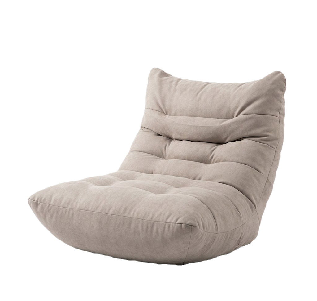 Sillón Puff Ergonómico Amarillo Moderno para Dormitorio