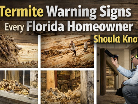 Termite Warning Signs Every Florida Homeowner Should Know