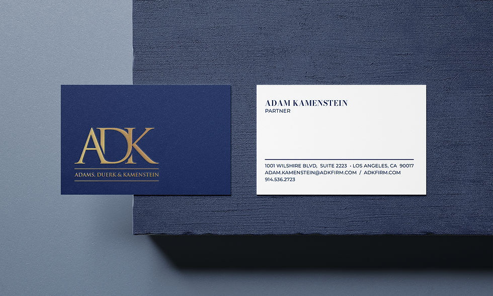 Business card design