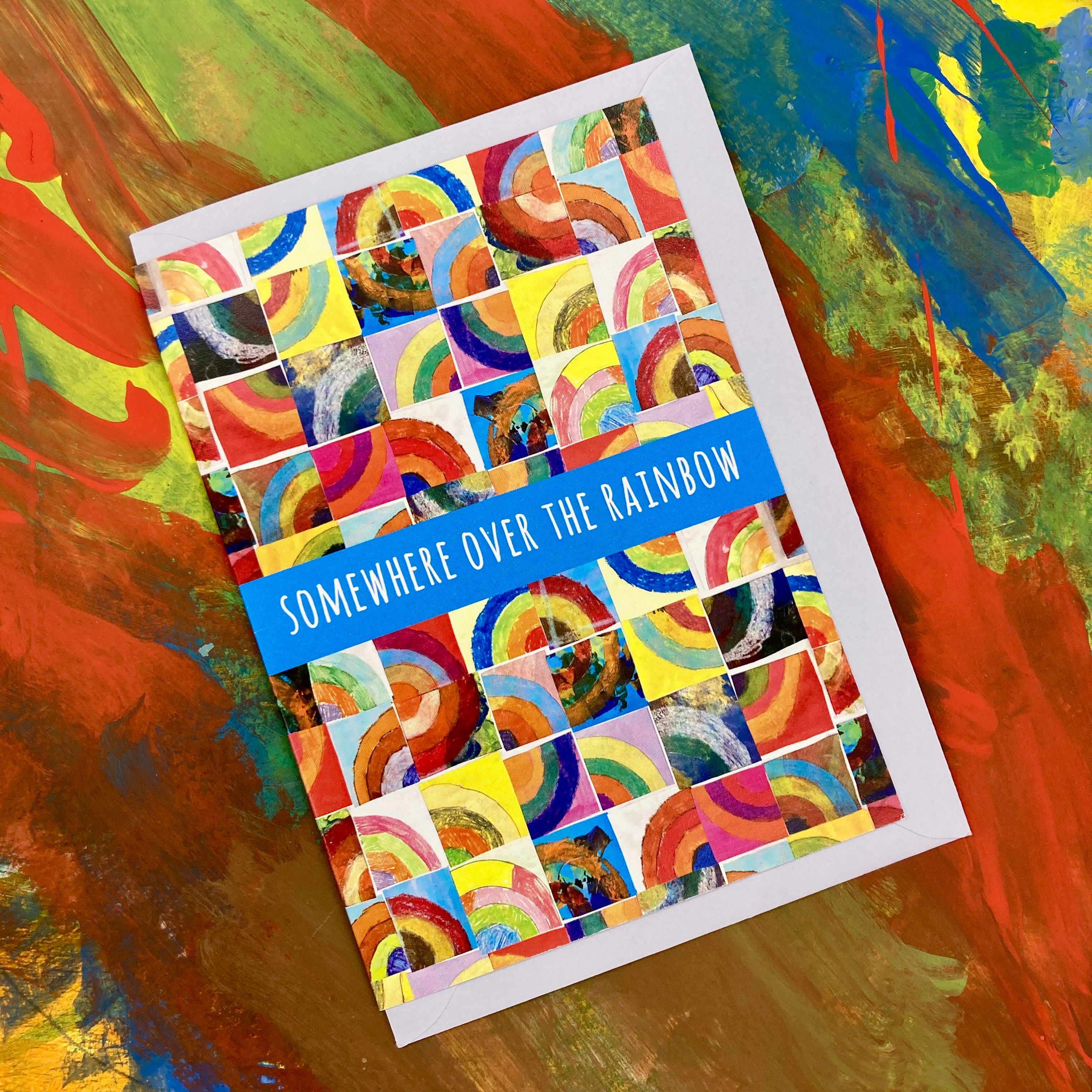 Somewhere Over the Rainbow Card