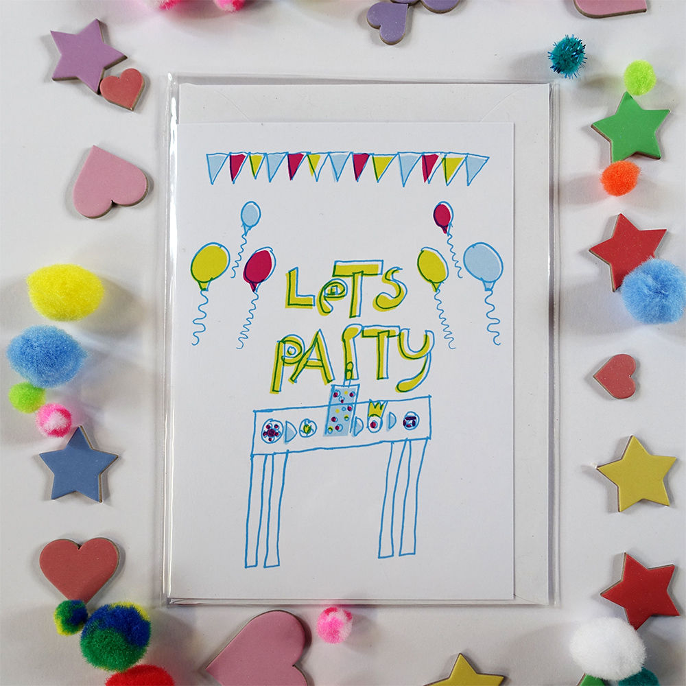 Let's Party Card