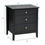 Thumbnail: Nightstand Beside End Side Table Organizer with 3 Drawers-Black