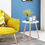 Thumbnail: Small Modern Round Coffee Tea Side Table