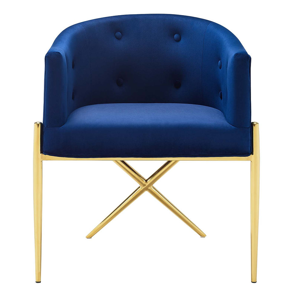 Thumbnail: Savour Tufted Performance Velvet Accent Dining Armchair