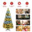 Thumbnail: 7Ft Double-color Lights Fiber Optic Christmas Tree