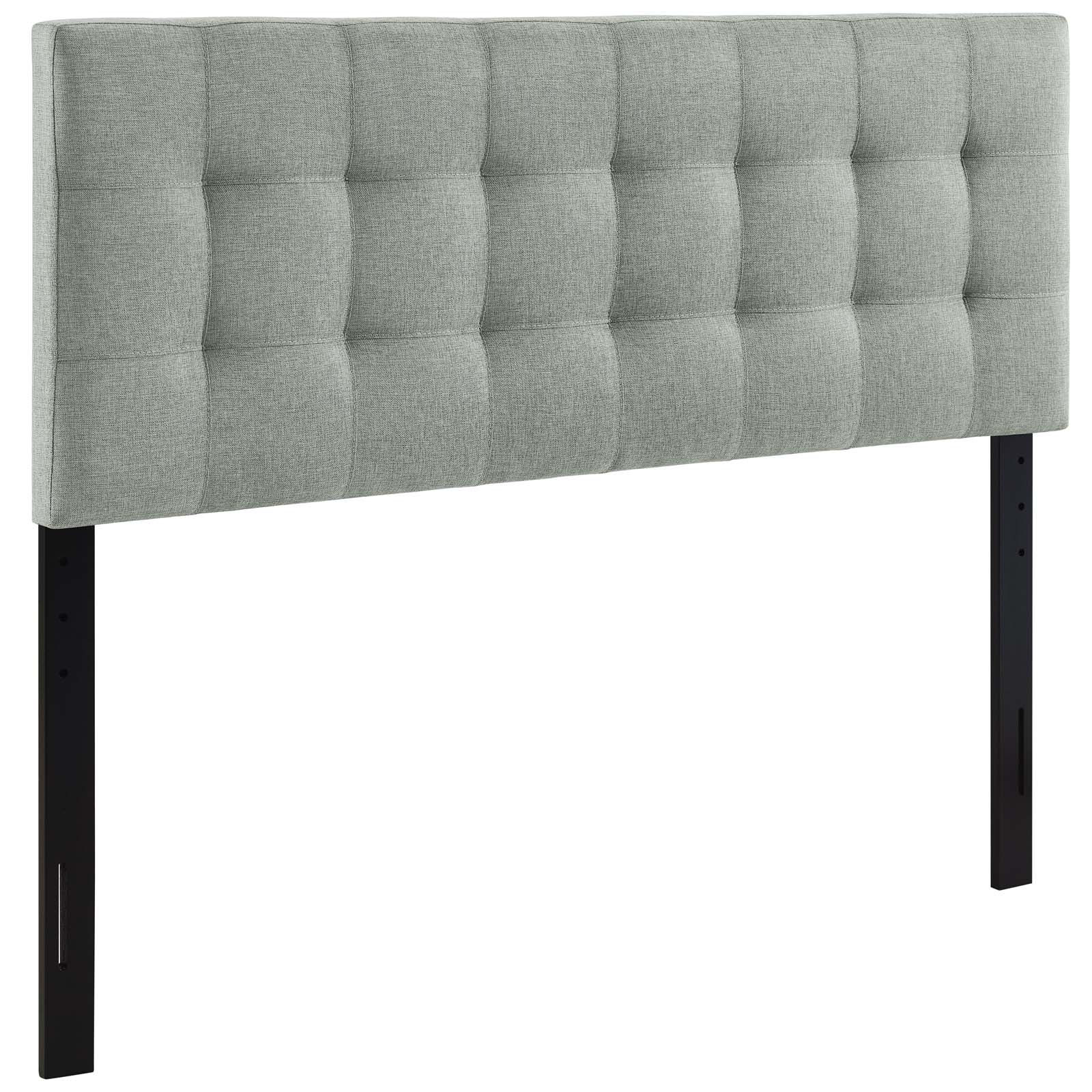 Lily King Fabric Headboard - Gray MOD-5144-GRY
