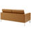 Thumbnail: Loft Tufted Upholstered Faux Leather Sofa and Loveseat Set
