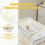 Thumbnail: Portable Foldable Baby Playard Nursery Center with Changing Station-Beige