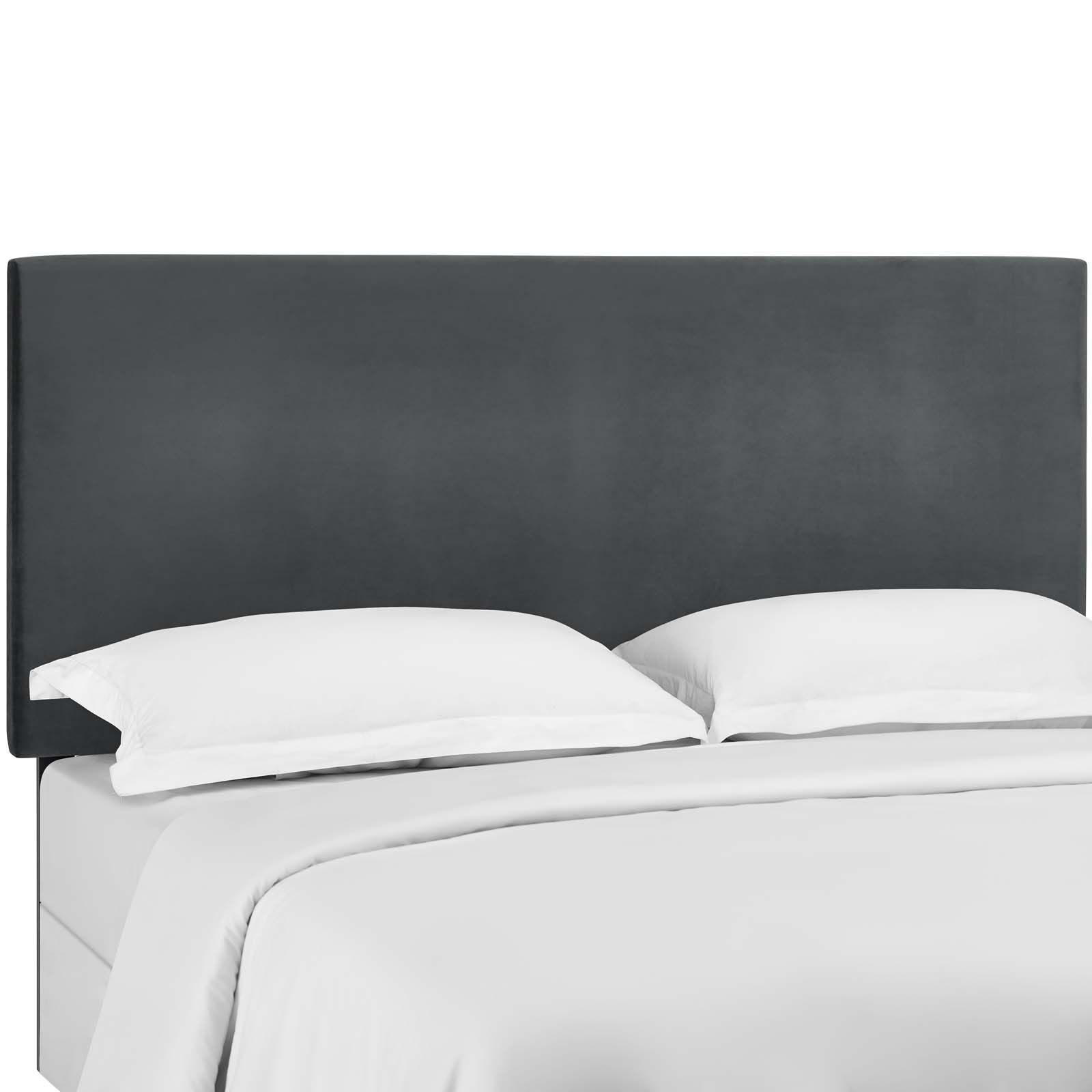 Taylor Twin Upholstered Performance Velvet Headboard MOD 5875 GRY by Furniture