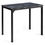 Thumbnail: 3 Piece Counter Height Dining Set Faux Marble Table-Black