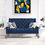 Thumbnail: Peruse Velvet Loveseat - Navy EEI-2462
