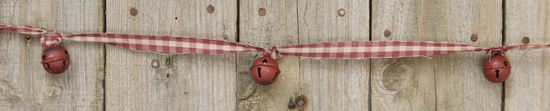 Jingle Bell Garland 1" Bells (Pack of 4)