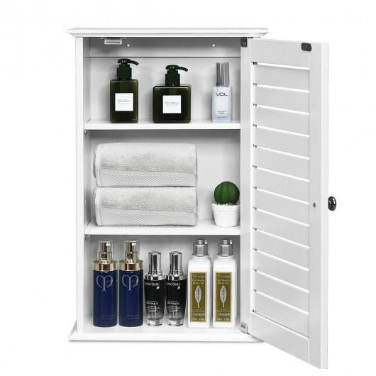 Thumbnail: Wall Mount Medicine Cabinet Multifunction Storage Organizer
