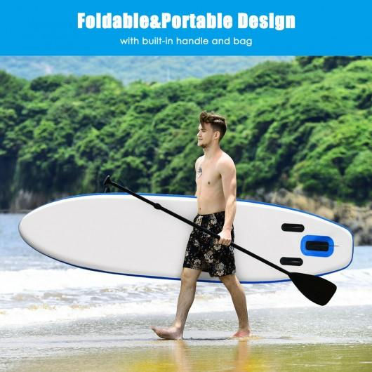 Thumbnail: 10.6' Inflatable Adjustable Paddle Board with Carry Bag