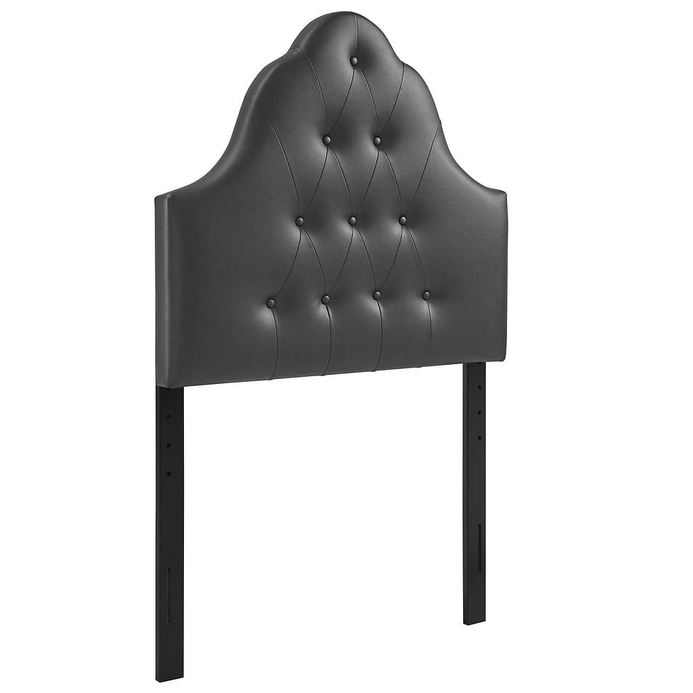 Sovereign Twin Vinyl Headboard - Black MOD-5169-BLK