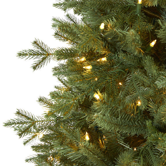 Thumbnail: 6.5' New Hampshire Spruce Artificial Christmas Tree with 500 Warm White Lights