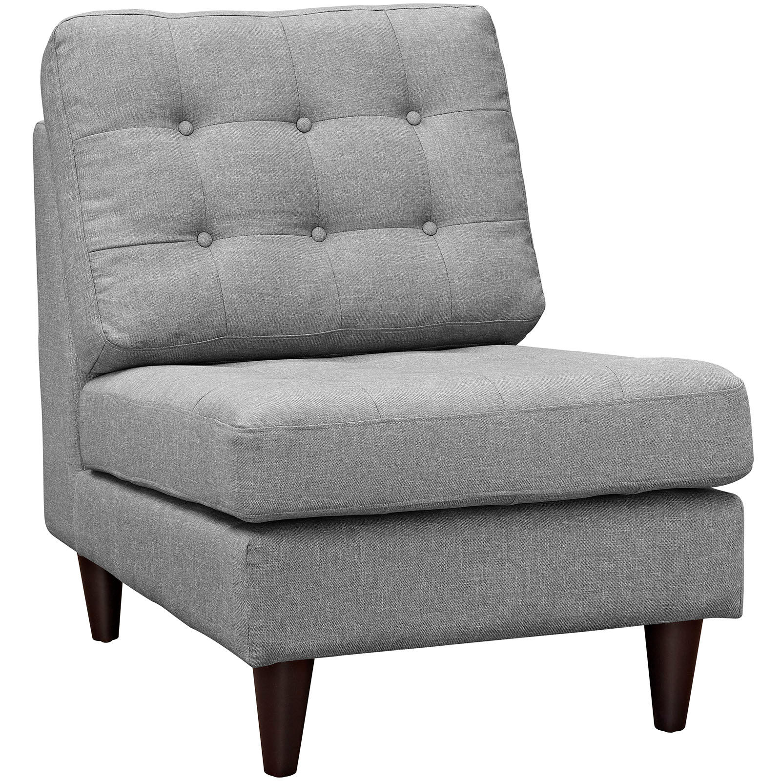 Empress Side Chair - Light Gray EEI-2140-LGR