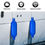 Thumbnail: 27" Boat Fenders Hand Inflatable Marine Bumper-Navy