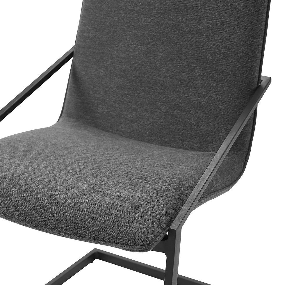 Thumbnail: Pitch Upholstered Fabric Dining Armchair