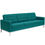 Thumbnail: Loft 3 Piece Upholstered Fabric Sofa and Armchair Set