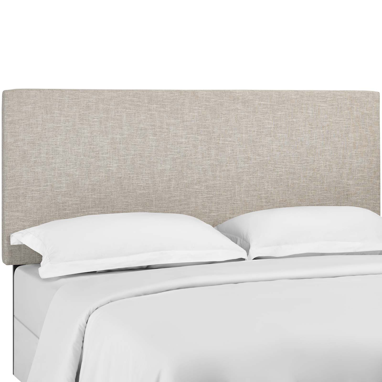 Taylor Twin Upholstered Linen Fabric Headboard MOD 5874 BEI by Furniture