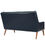 Thumbnail: Peruse Vinyl Loveseat - Blue EEI-2463