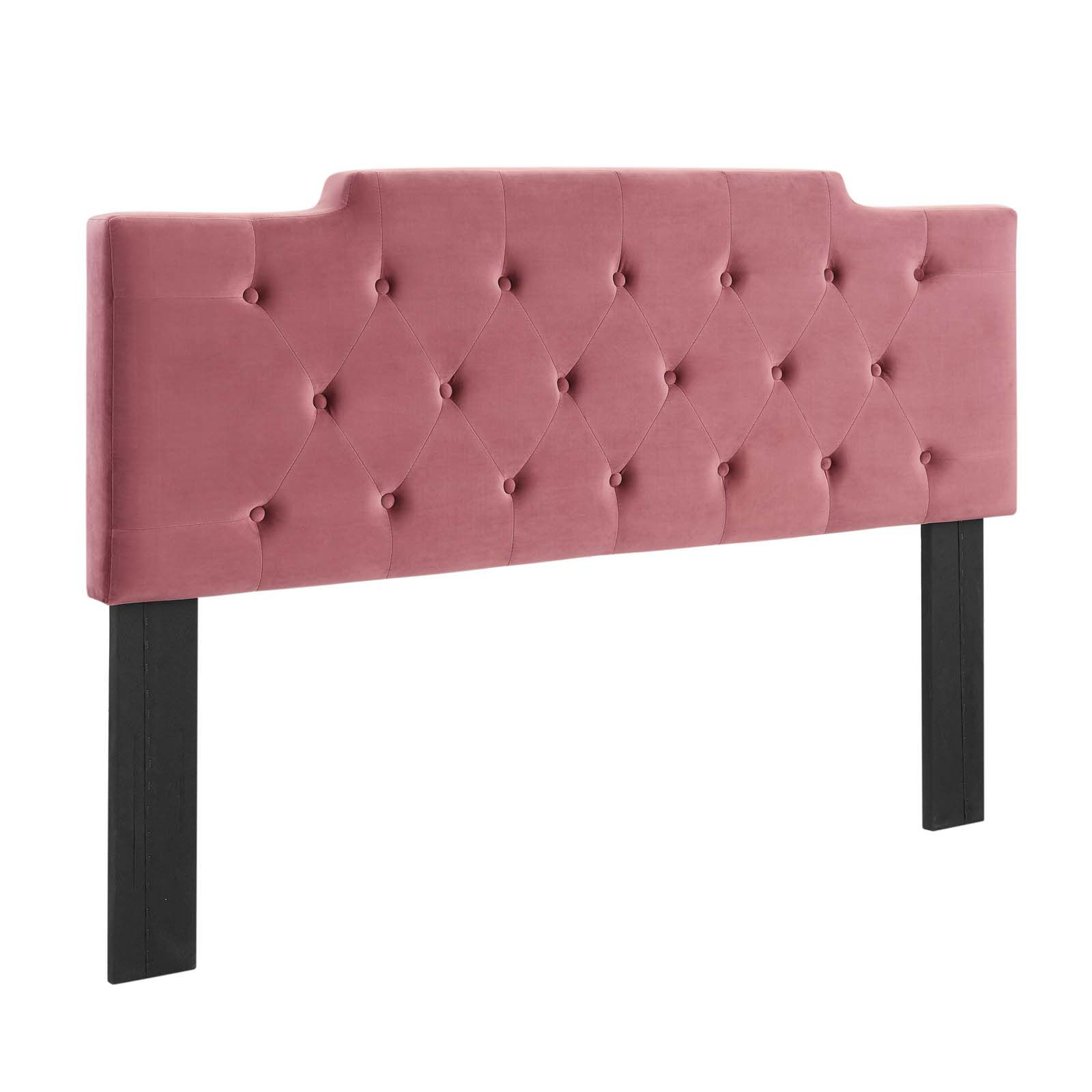 MOD-6184-DUS Juliet Tufted Twin Performance Velvet Headboard