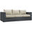 Thumbnail: Summon Outdoor Patio Sunbrella® Sofa