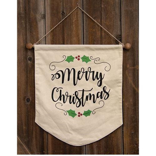 *Merry Christmas Fabric Wall Hanging