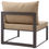 Thumbnail: Fortuna Armless Outdoor Patio Chair