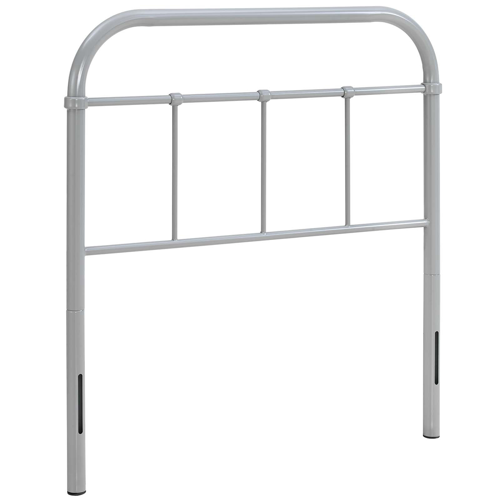 Serena Twin Steel Headboard - Gray MOD-5534-GRY
