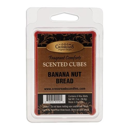 Banana Nut Bread Scent Cubes (Pack of 4)