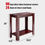 Thumbnail: Espresso Wooden Sofa End Table Side Table