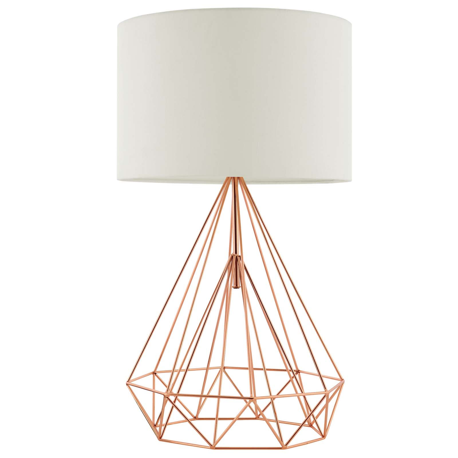 Precious Rose Gold Table Lamp EEI 3080 by Furniture