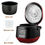 Thumbnail: 12-in-1 Multi-use Programmable Electric Pressure Cooker Non-stick Pot-Red