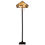 Thumbnail: Tiffany-Style 2 Light Floor Lamp with 18" Stained Glass Shade