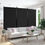 Thumbnail: 3-Panel Room Divider Folding Privacy Partition Screen for Office Room-Black