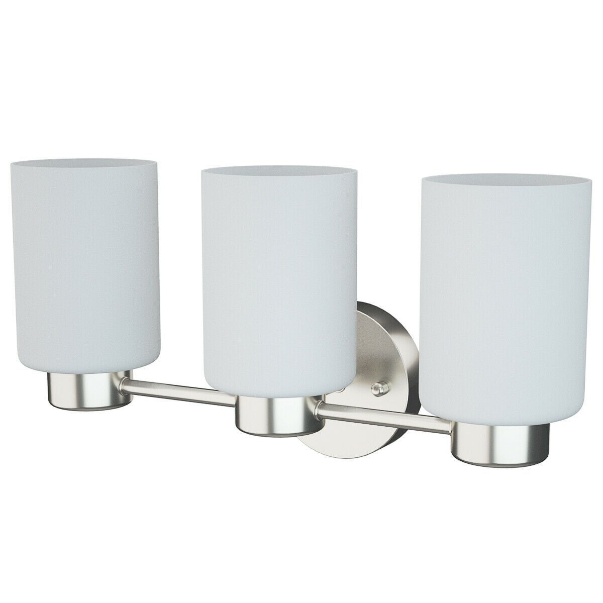 Modern 3-Light Glass Wall Lamp