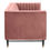 Thumbnail: Devote Channel Tufted Performance Velvet Loveseat