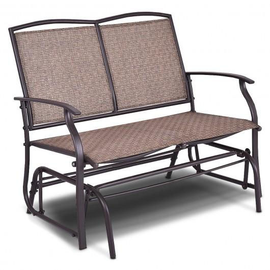 Patio Glider Rocking 2 Person Outdoor Bench