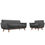 Thumbnail: Engage Armchair and Loveseat Set of 2