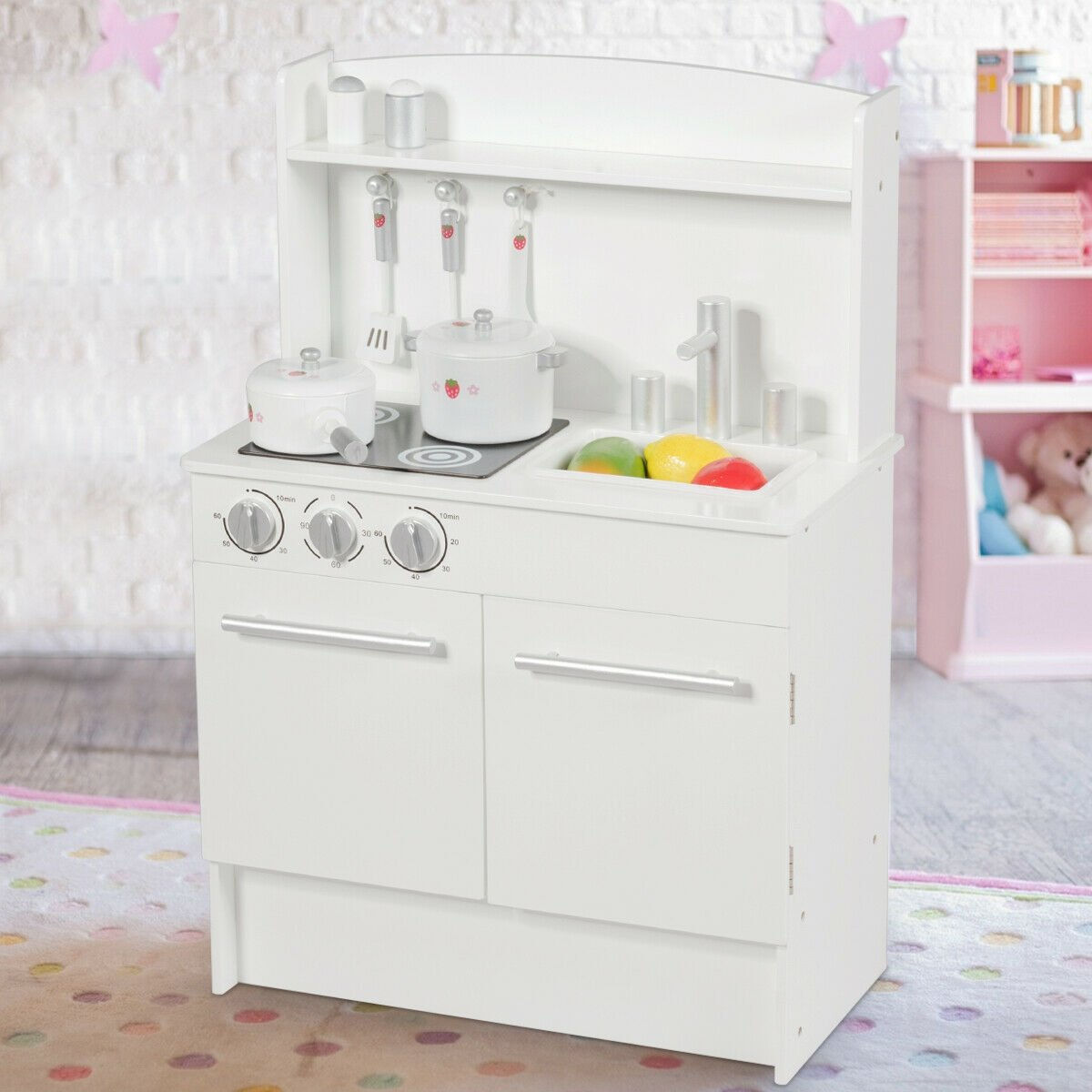 Kids Pretend Kitchen Play-set Cooking Toys