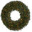 Thumbnail: 5' Giant Flocked Artificial Christmas Wreath w/280 Multicolored Lights