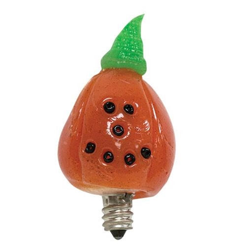Large Pumpkin Face Bulb (Pack of 4)