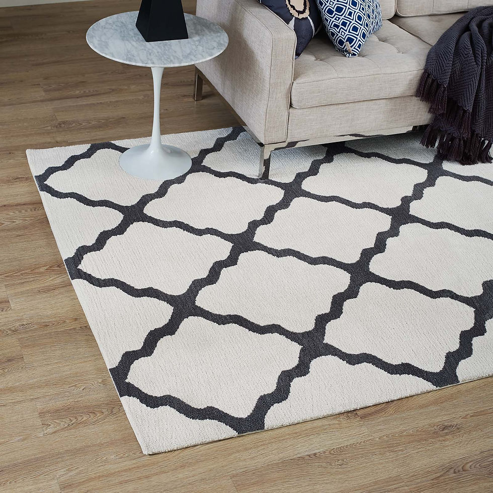 Thumbnail: Marja Moroccan Trellis 8x10 Area Rug